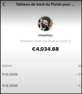 fond créateur TikTok